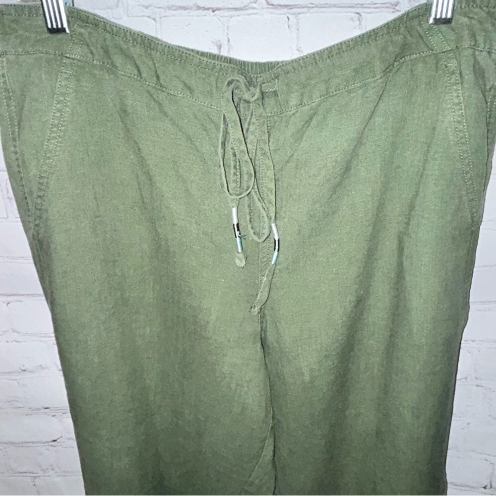 J.‎ Crew linen blend pants size L - Picture 3 of 10